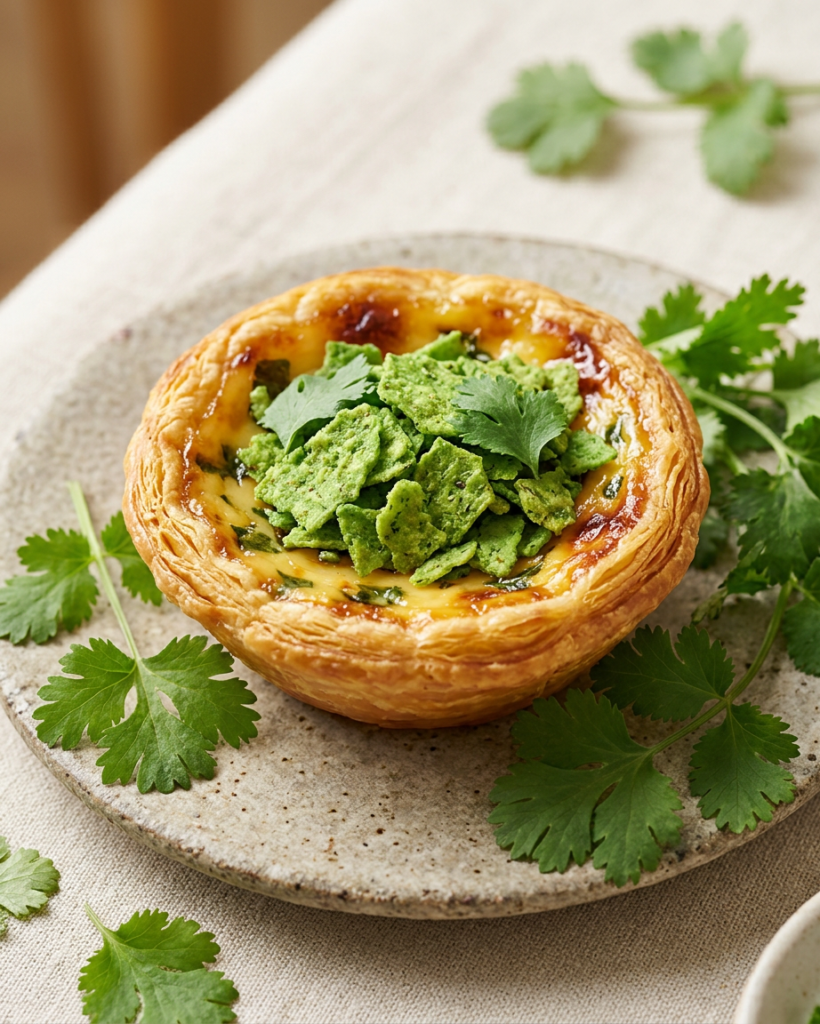 Dorito's collaborate with KFC Hong Kong to create Coriander Egg Tart